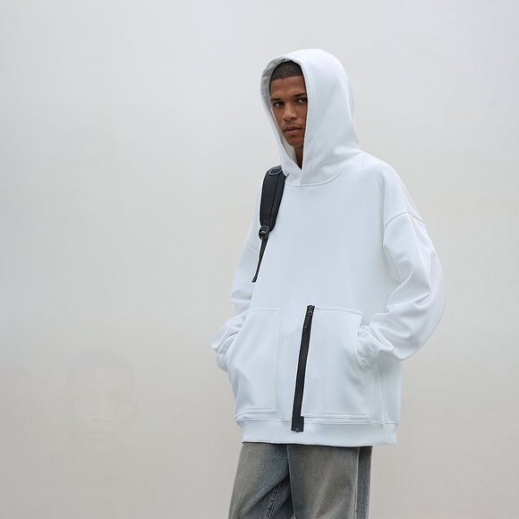 Oversized Hoodie with Kangaroo Pocket